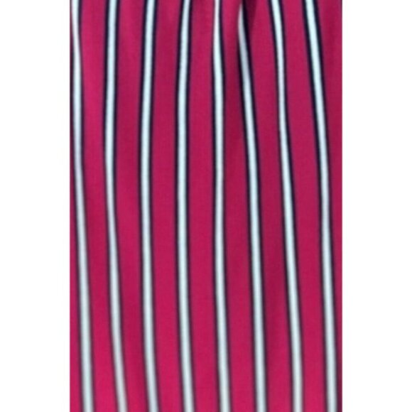 (5 for $25) LOFT Petite Off the Shoulder Red Striped Short size Large - Picture 6 of 6